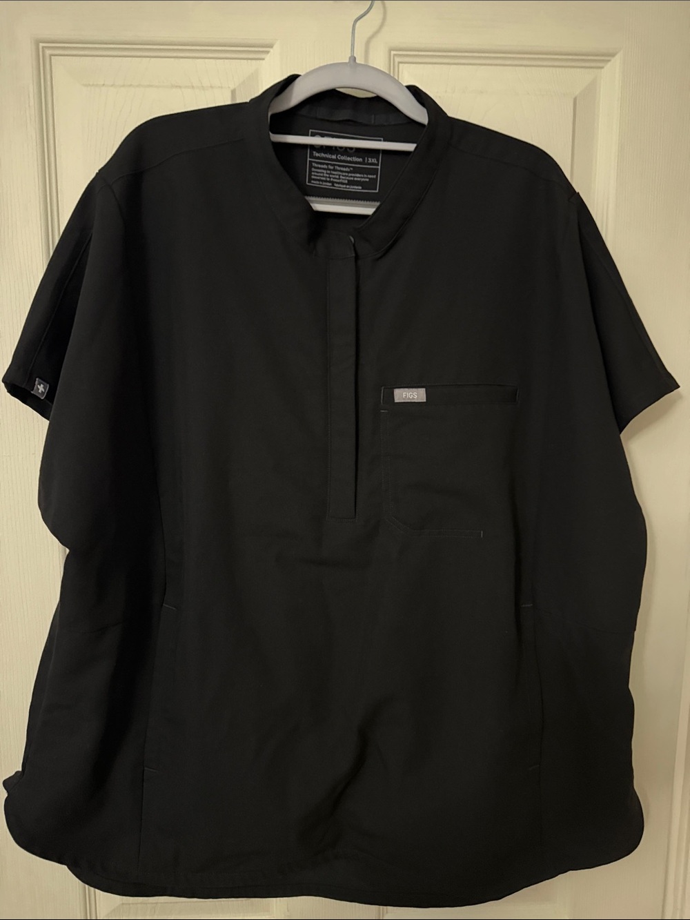 Figs Montex Relaxed Scrub Top Sz 3XL